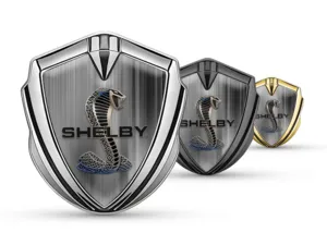 Shelby Emblema Metal Insignia Rápido Estilo Fulgente Toque